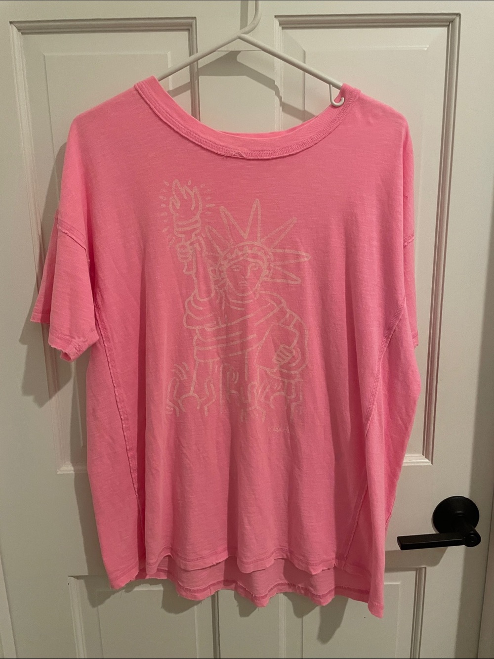 aerie Pink Short Sleeve Graphic Tee